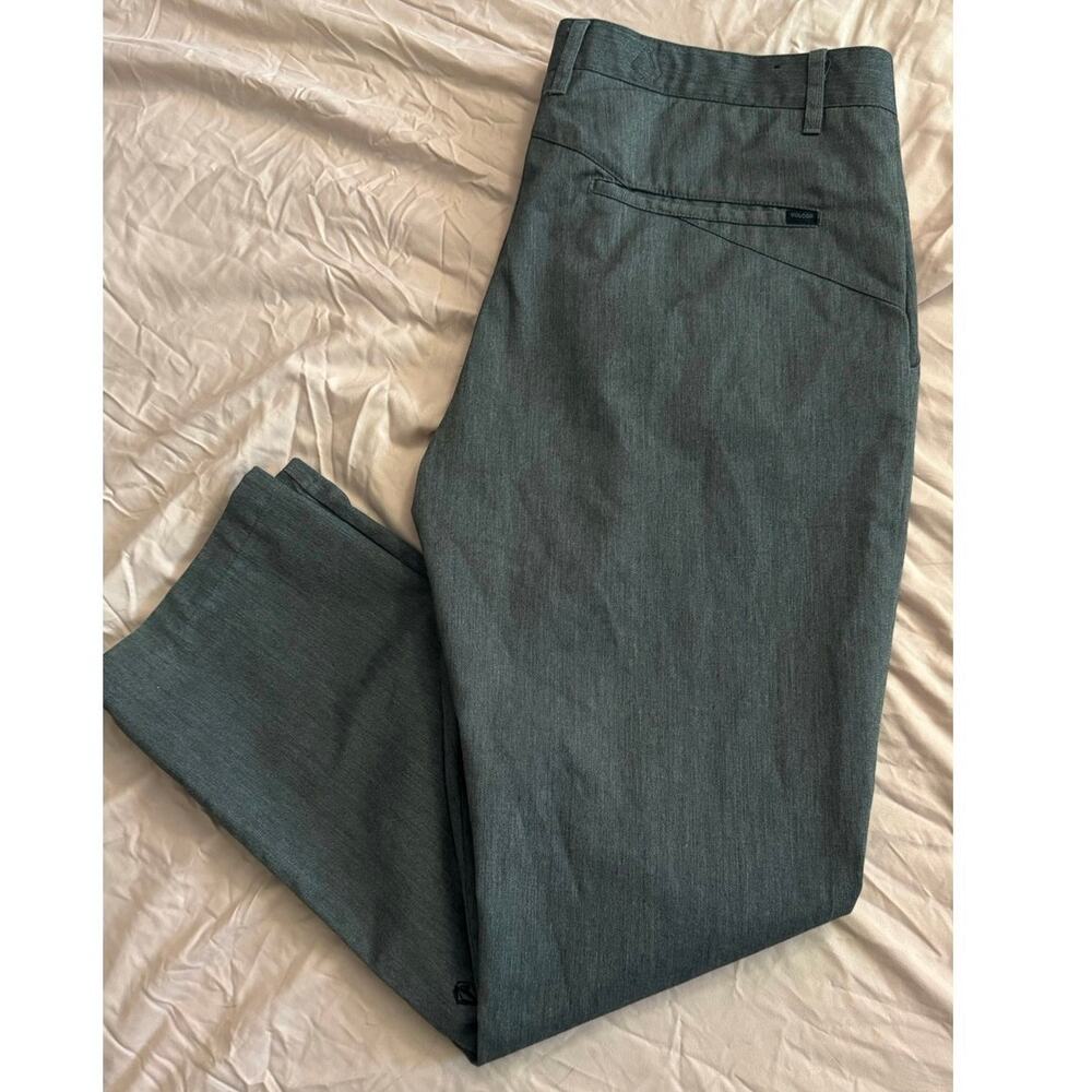 Volcom Frickin Modern Chino Pants Mens 36x32 Gray Slim Straight Casual Skate